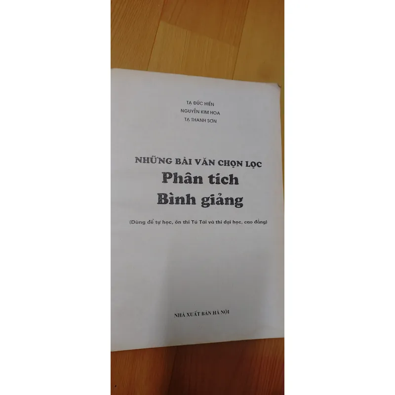 NHỮNG BÀI VĂN CHỌN LỌC  558752