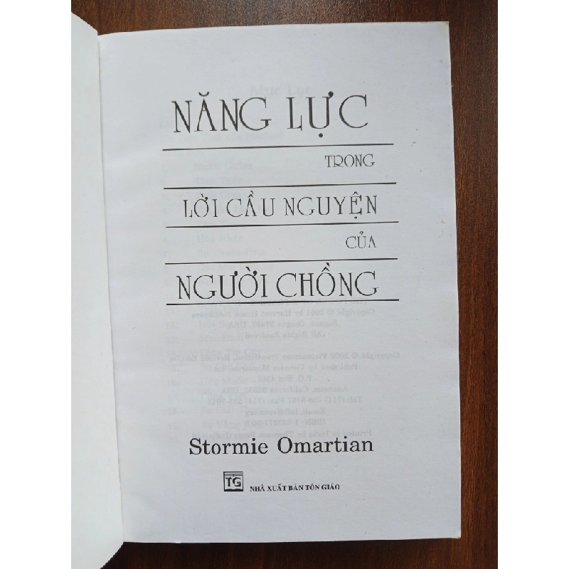 Năng lực trong lời cầu nguyện của người chồng - Stormie Omartian 540050