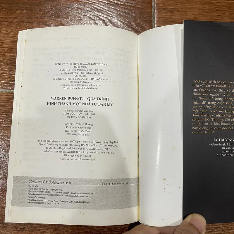 Quá trình hình thành một nhà tư bản Mỹ - Warren Buffett (7) 653712