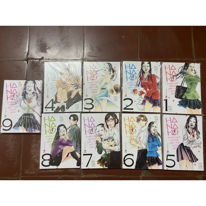 Truyện tranh Hanako thiếu nữ mang mặt nạ kịch noh full 1-9 631335