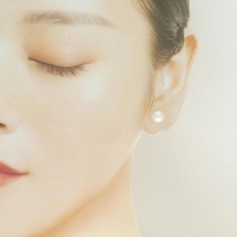 K18YG Bông tai ngọc trai Akoya 8mm - Hàng hiệu Chính hãng 872897