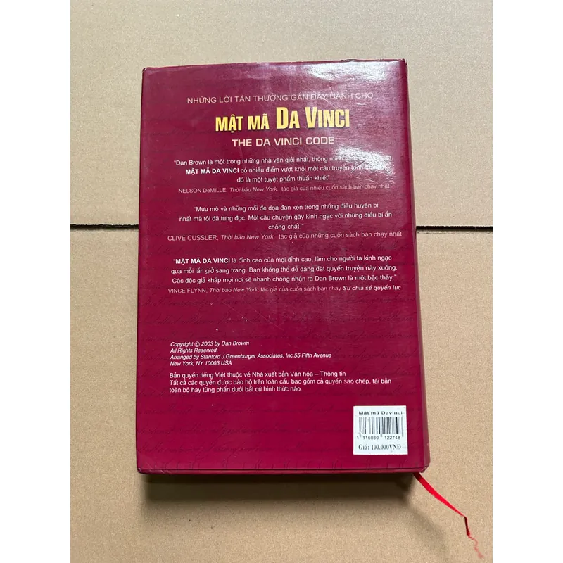 Mật mã Da Vinci (chuẩn sách chính hãng) 560636