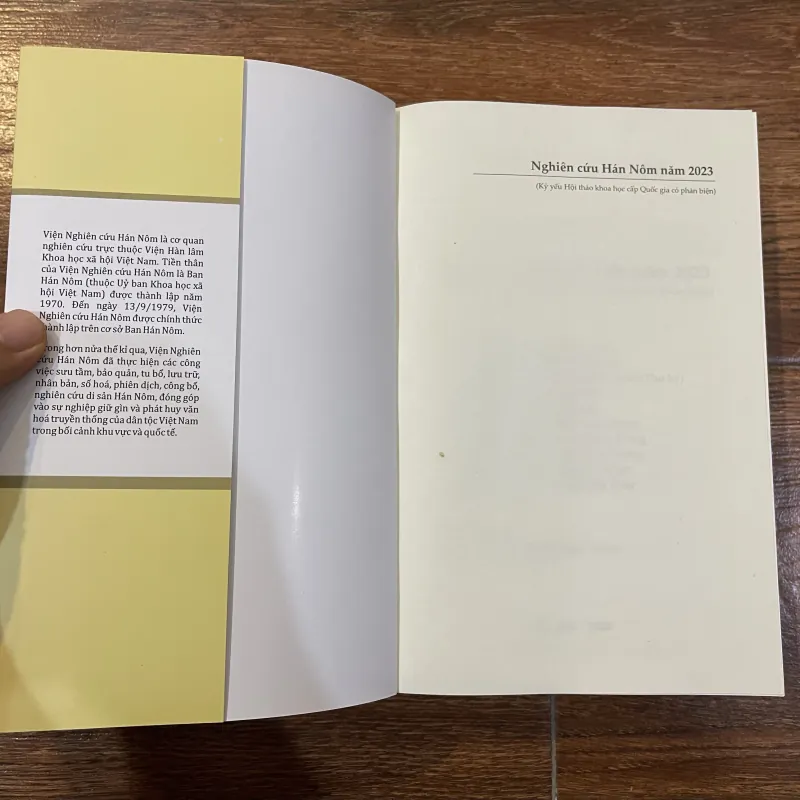 Nghiên cứu Hán Nôm năm 2023 971586