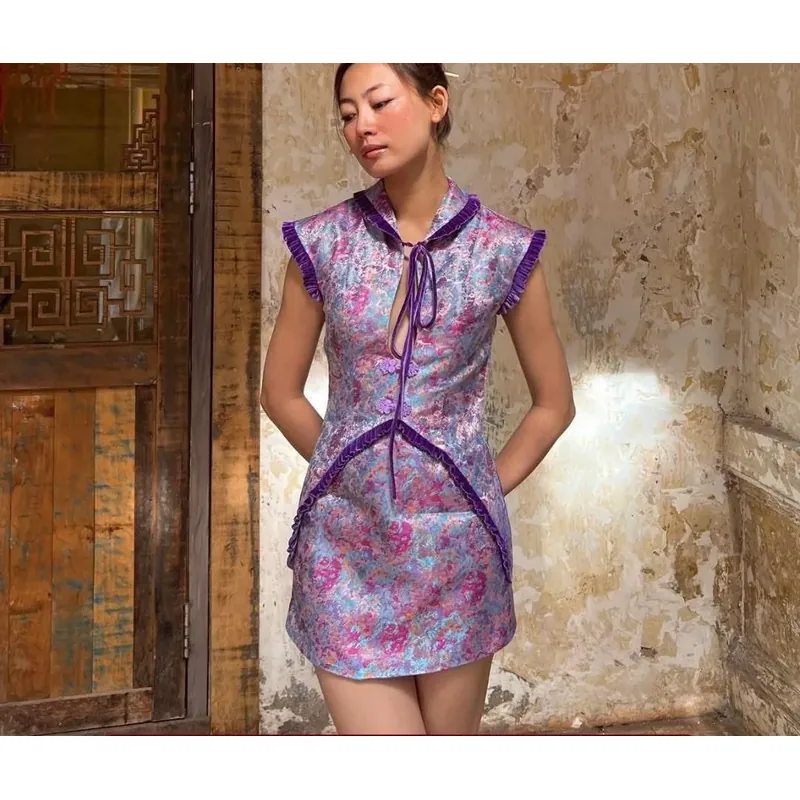 [NN STUDIO] Đầm gấm hoạ tiết sang trọng cho mùa lễ hội 726734