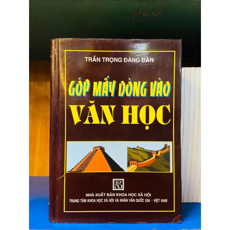 (Sách cũ SCGR) Góp mấy dòng vào Văn Học - Văn học VAVOY8-6 Blogmeo090426 1016114
