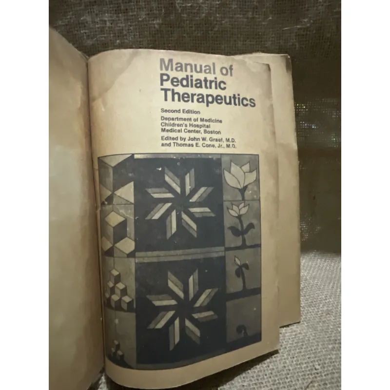 Sổ tay điều trị y khoa tập 2 -JOHN W. GRAEF MD. và THOMAS E. CONE. Jr. M.D 800380