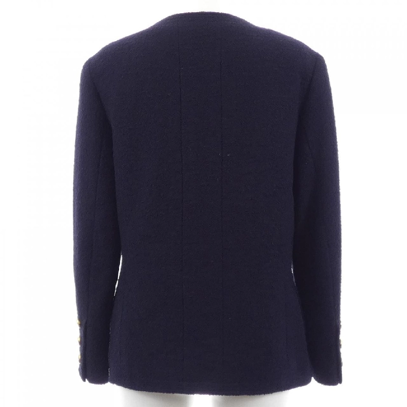 Áo khoác không cổ CHANEL - Hàng hiệu Authentic 823163