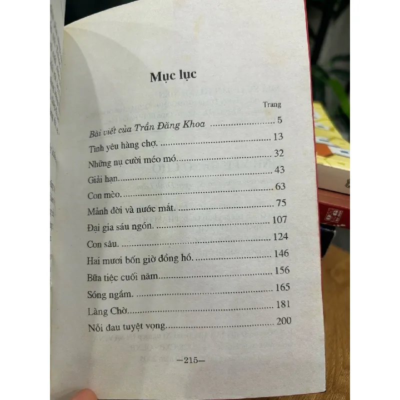 Tình yêu hàng chợ – Nguyễn Đình Lâm 572437