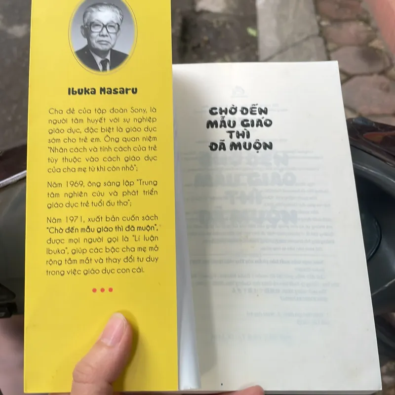 Sách nuôi dạy con : chờ đến mẫu giáo thì đã muộn - ibuka masaru - ehomebooks  1027302