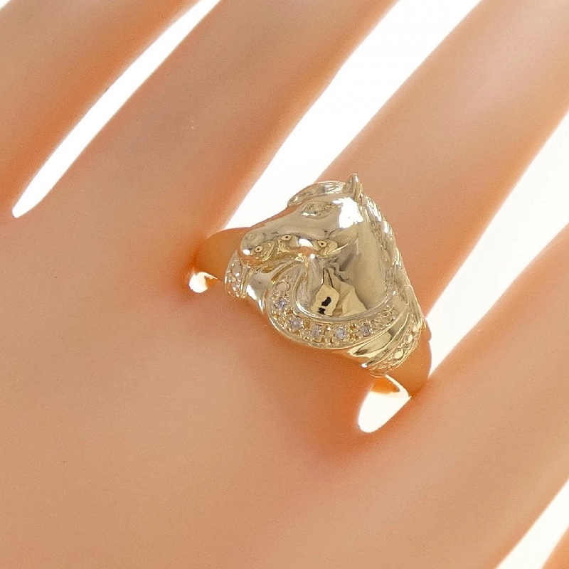 Nhẫn kim cương K18YG 0.03CT - Hàng hiệu Chính hãng 848596