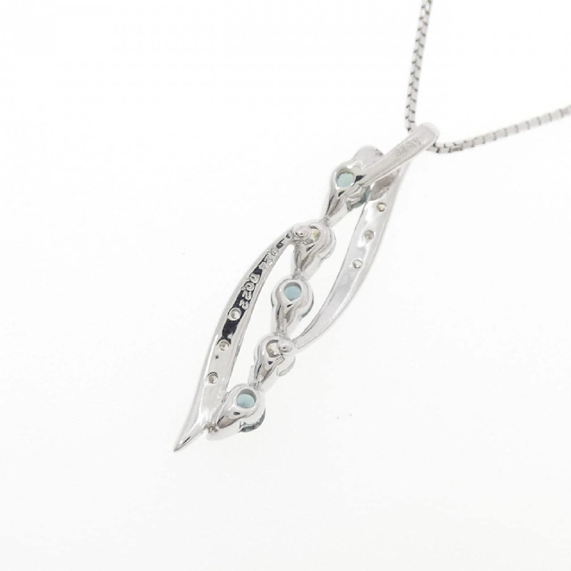 K18WG Alexandrite Necklace 0.24CT - Hàng hiệu Authentic 858592