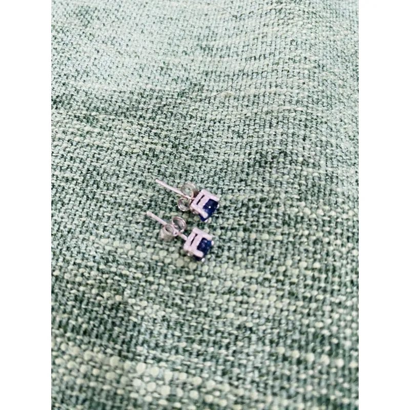 Đội nụ bạc 925 Saphire  926657