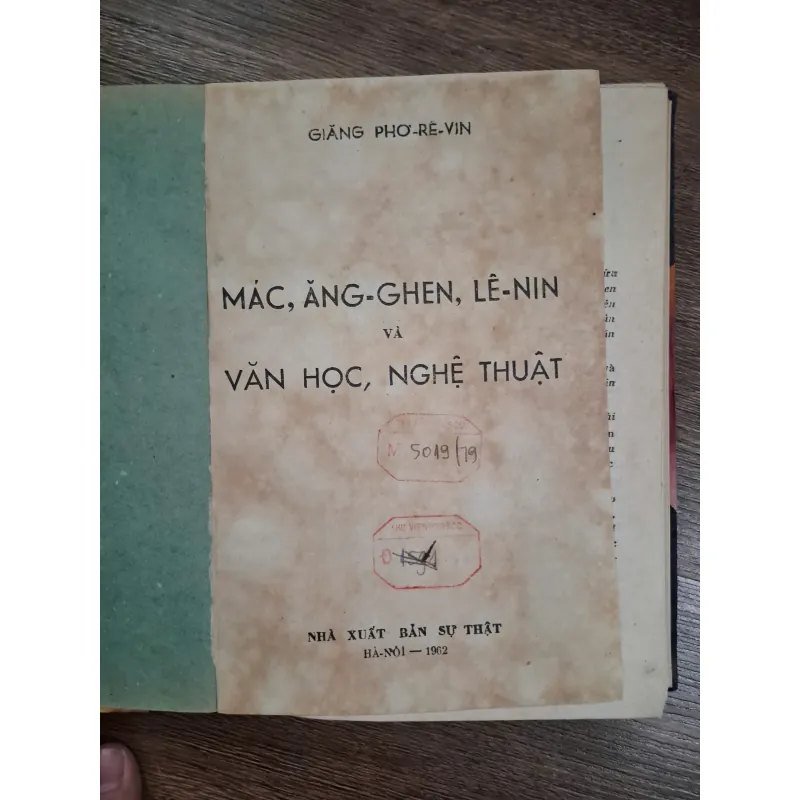 Mác, Ăng-ghen, Lê-nin và Văn học, nghệ thuật - Giăng Phơ-rê-vin (Jean Fréville) 714907