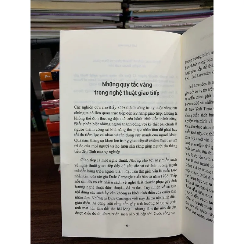 Nghệ thuật giao tiếp để thành công – Leil Lowndes 574065