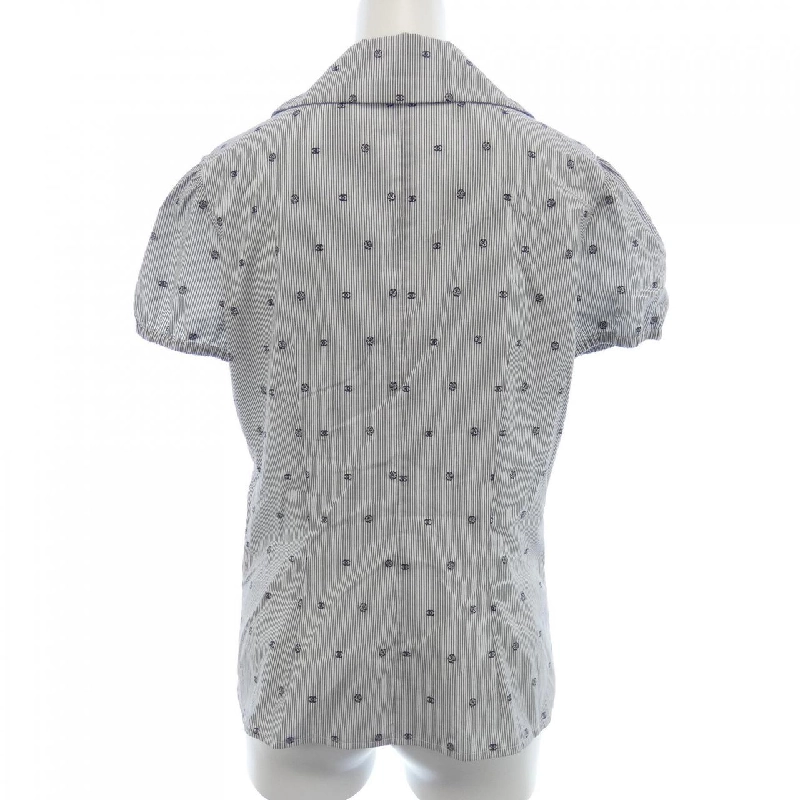 Áo sơ mi ngắn tay CHANEL LOOK13 P76758V63866 634003