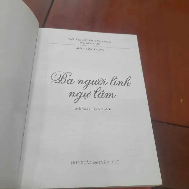 Ba người LÍNH NGỰ LÂM 720372