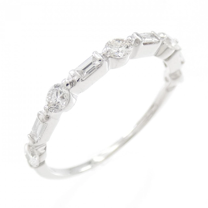 Nhẫn kim cương K18WG 0.45CT 671947