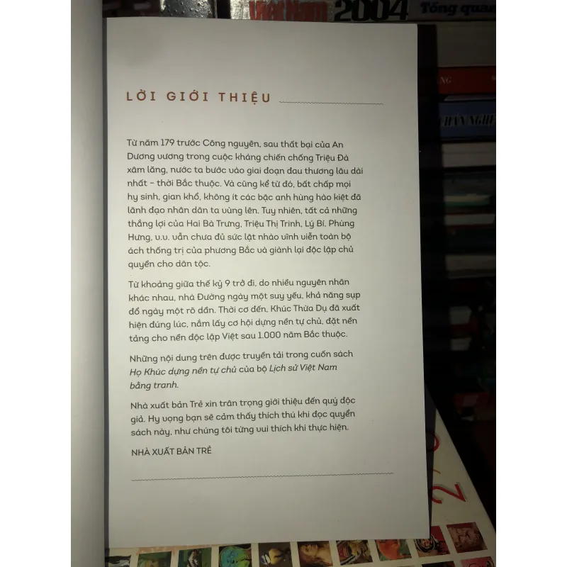 Lịch sử Việt Nam bằng tranh - Họ Khúc dựng nền tự chủ - Trần Bạch Đằng 778481