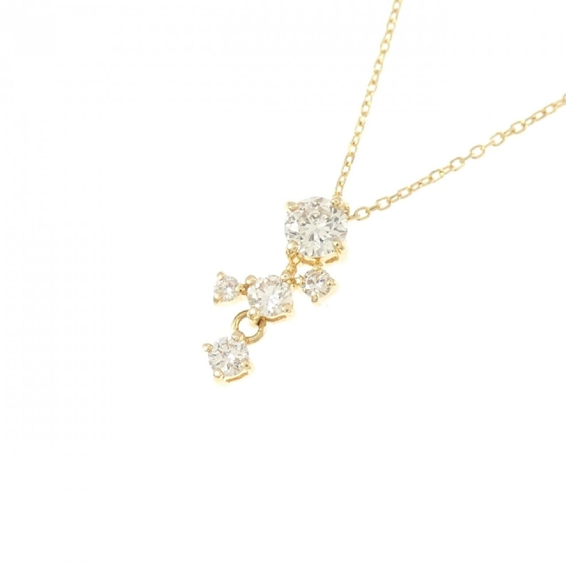 K18YG Dây chuyền kim cương 0.23CT - Hàng hiệu Chính hãng 862254