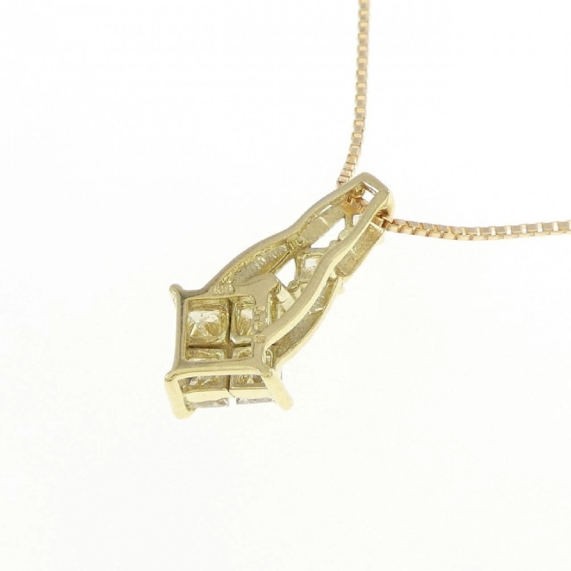 Dây chuyền kim cương K18YG 0.25CT - Hàng hiệu Authentic 857997