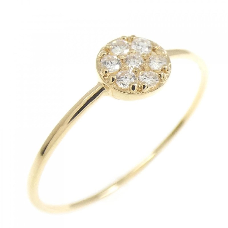 Nhẫn kim cương K18YG 0.10CT - Hàng hiệu Chính hãng 851584