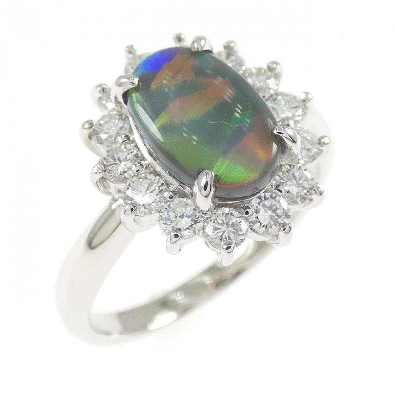 Nhẫn Opal Đen PT900 1.09CT - Hàng hiệu Chính hãng 851950