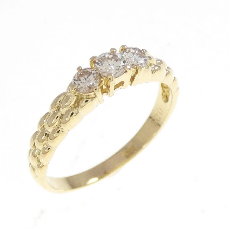 Nhẫn kim cương K18YG 0.25CT - Hàng hiệu chính hãng 850227