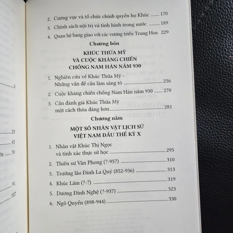 Lịch sử việt nam thời khúc đầu thế kỷ X | trần thuận chủ biên 931040