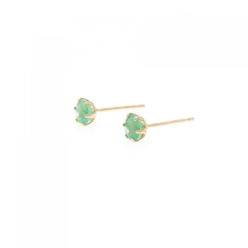 K18YG Emerald Earrings - Hàng hiệu Authentic 868584