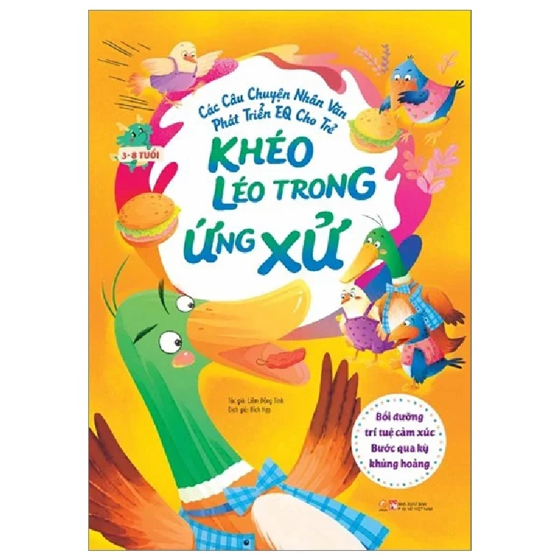 Các câu chuyện nhân văn phát triển EQ cho trẻ - Khéo léo trong ứng xử - Bồi dưỡng trí tuệ cảm xúc - Bước qua kỳ khủng hoảng - - LINHLANBOOKS - Sách Mẹ và bé Blogmeo040226 793512