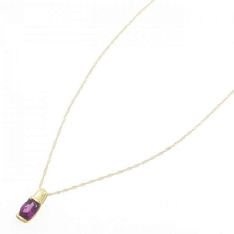 K18YG Garnet Necklace - Hàng hiệu Authentic 857740
