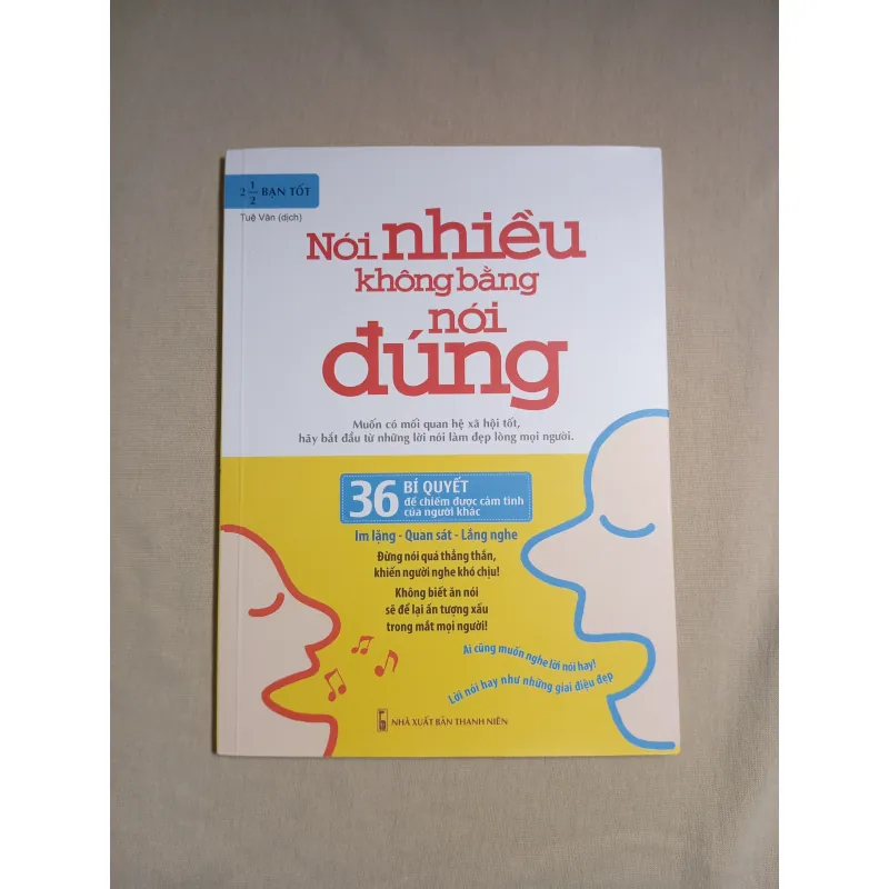 Nói nhiều không bằng nói đúng  796469