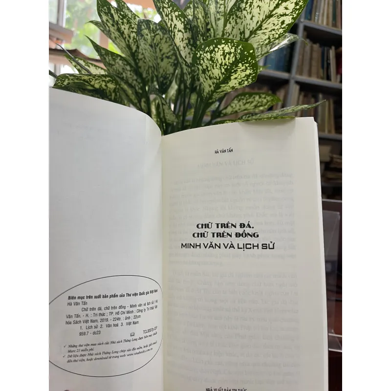 CHỮ TRÊN ĐÁ, CHỮ TRÊN ĐỒNG-MINH VĂN VÀ LỊCH SỬ - HÀ VĂN TẤN 934022