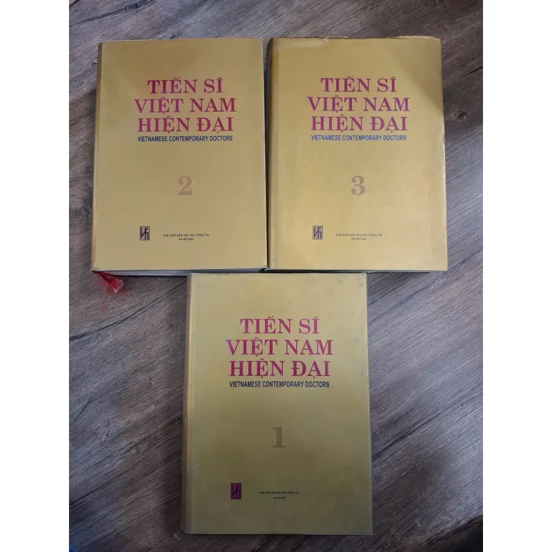 BỘ SÁCH: TIẾN SĨ VIỆT NAM HIỆN ĐẠI (Tập 1, 2, 3) 728862