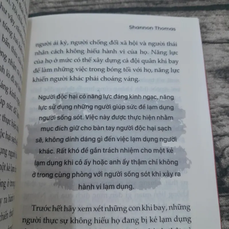 Thao Túng Tâm Lý- Thoái khỏi  quan hệ thao túng và Thức tỉnh. TG Shannon Thomas 747528