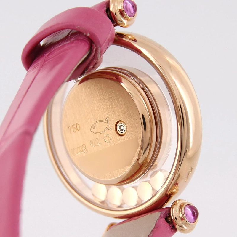 Chopard Happy Diamond PG･2P&3PS 204780-5006 PG･RG Quartz - Hàng hiệu Chính hãng 877317