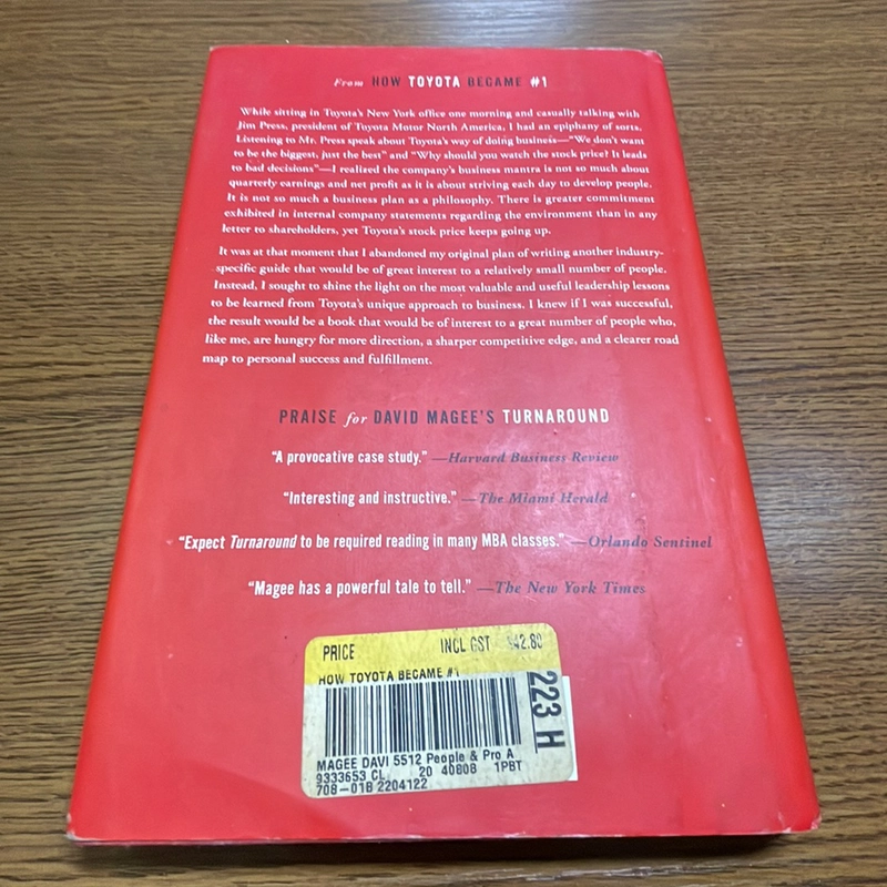 How Toyota became David Magee 392235