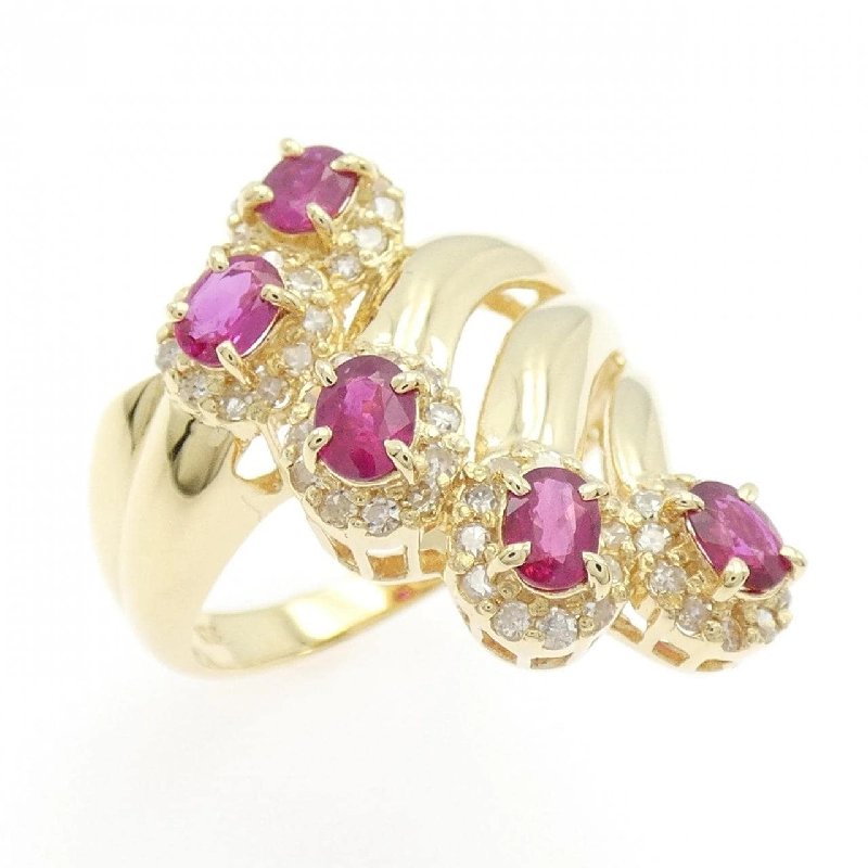 Nhẫn Ruby K18YG - Hàng hiệu Chính hãng 847782