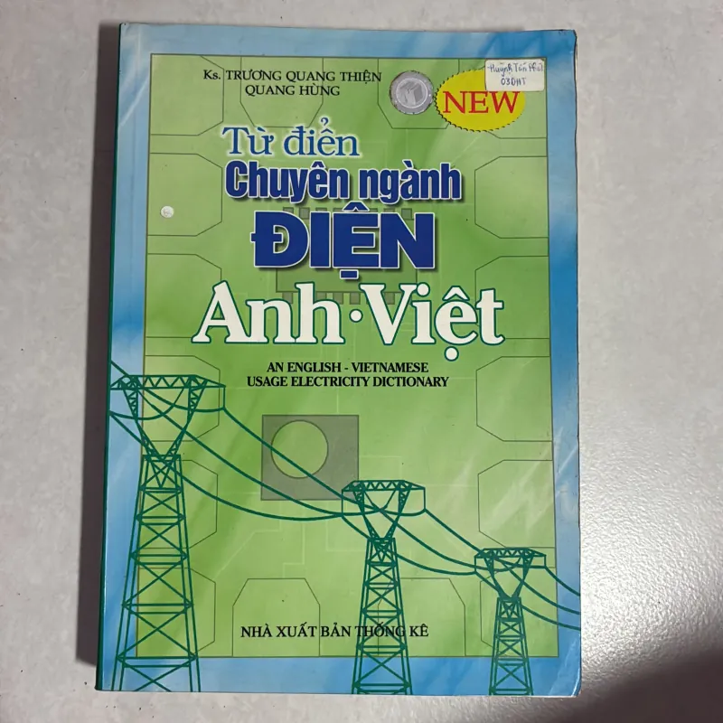 Từ điển chuyên ngành điện Anh - Việt 781560