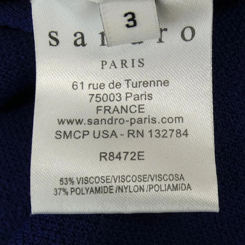 【Mã giảm giá】SANDRO Đầm 651528