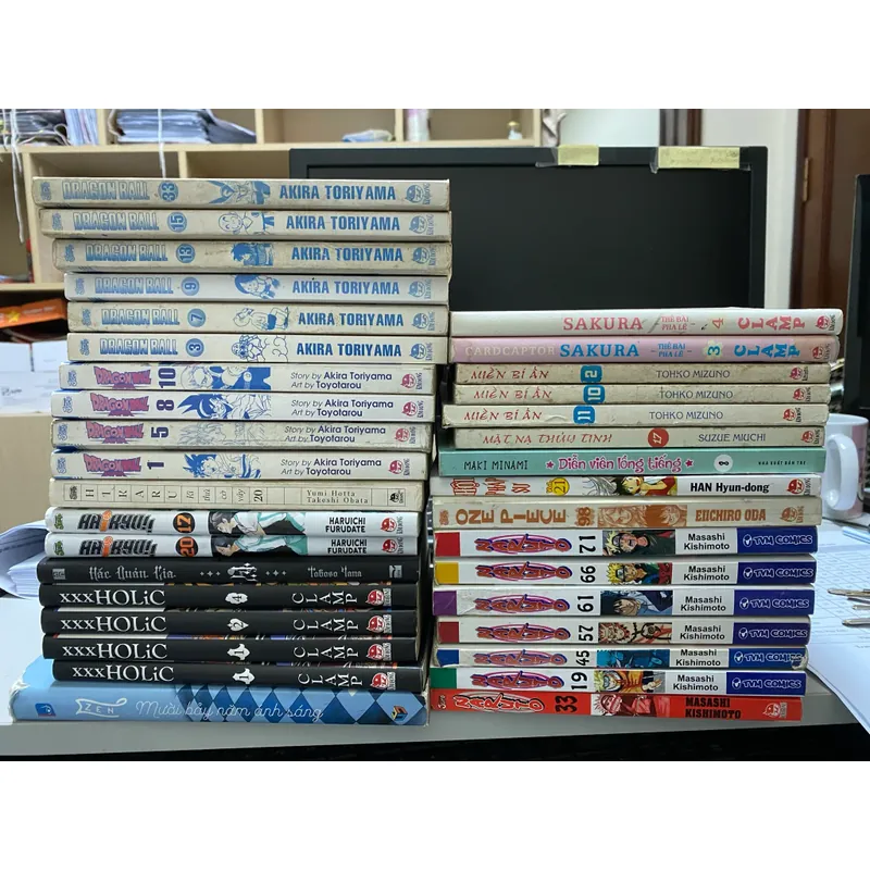 Truyện lẻ thập cẩm: xxxholic, naruto, onepiece, dragon balll,dragon super....35 quyển 605430