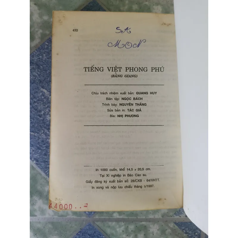 Tiếng Việt phong phú - Bằng Giang 793182