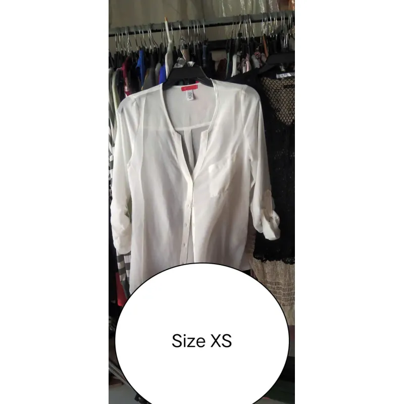 Áo somi voan size XS giá 35k 1021089