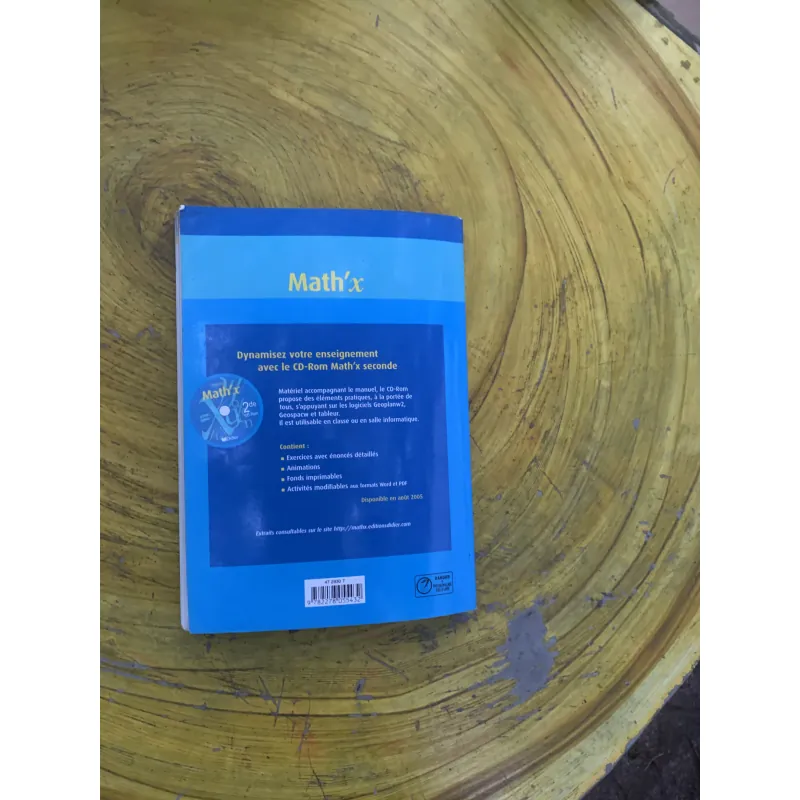 COLLECTION MATH’X SECONDE  795473