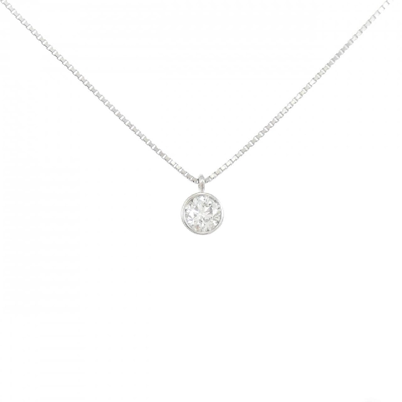 Dây chuyền kim cương Solitaire PT900/PT850 0.322CT - Hàng hiệu Chính hãng 863972