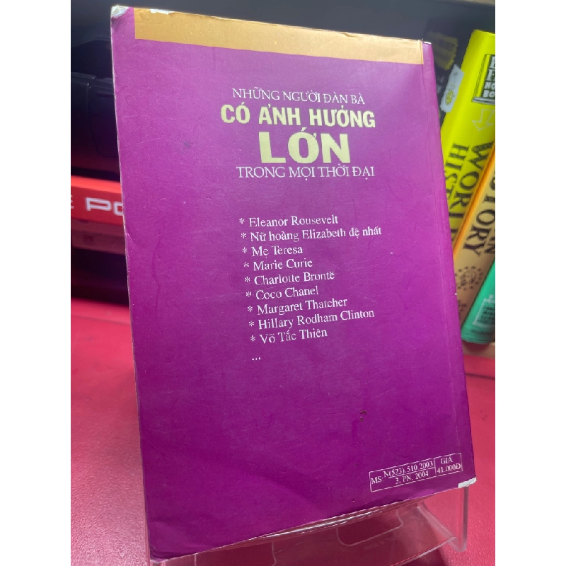 Những người đàn bà có ảnh hưởng lớn trong mọi thời đại 2004 mới 75% ố bẩn viền nhẹ Deborah G Felder HPB1605 SÁCH GIÁO TRÌNH, CHUYÊN MÔN 352030