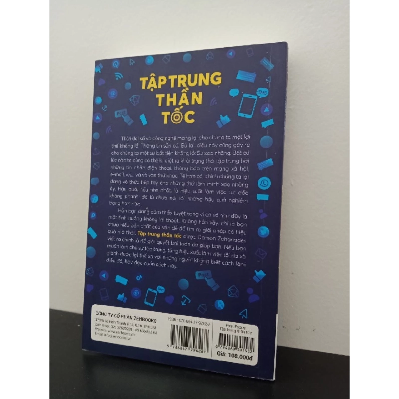 Tập Trung Thần Tốc Damon Zahariades New 95% HCM.ASB2602 910937
