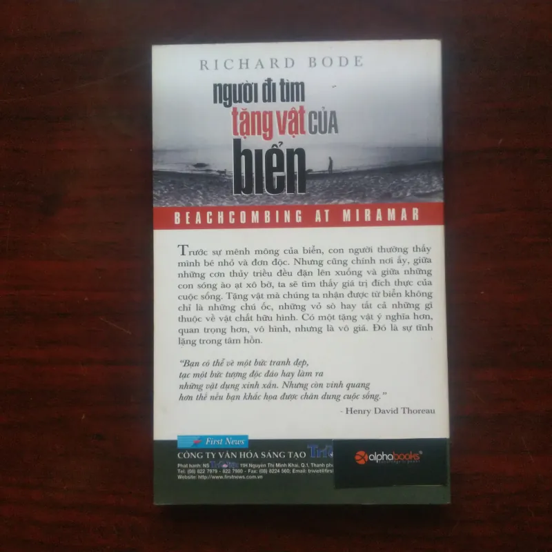 [Sách Sống Đẹp] Người Đi Tìm Tặng Vật Của Biển (Richard Bode) 1006129