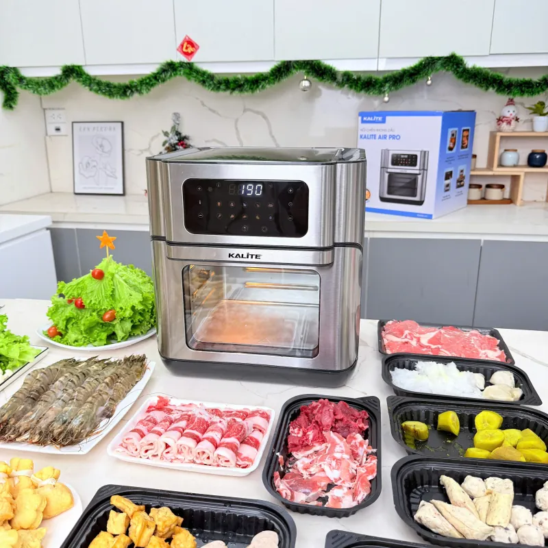 Nồi chiên không dầu Air Pro 🍟 chiên giòn – giảm đến 80% dầu mỡ 732822