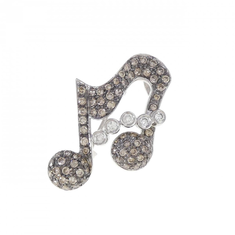750WG/750BG Kim cương Brooch 0.80CT - Hàng hiệu Chính hãng 869679